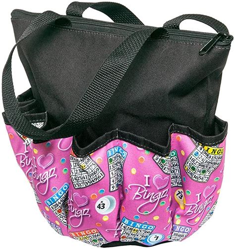 Amazon bingo bags - Jun 29, 2022 · Frequently bought together. This item: Yuanhe Bingo Dauber Bags with 6 Pockets Red Bingo Tote Bag. $1699. +. DAB-O-INK 3oz Bingo Daubers - Mixed Colors - 12ct. $1895 ($1.58/Count) Total price: 